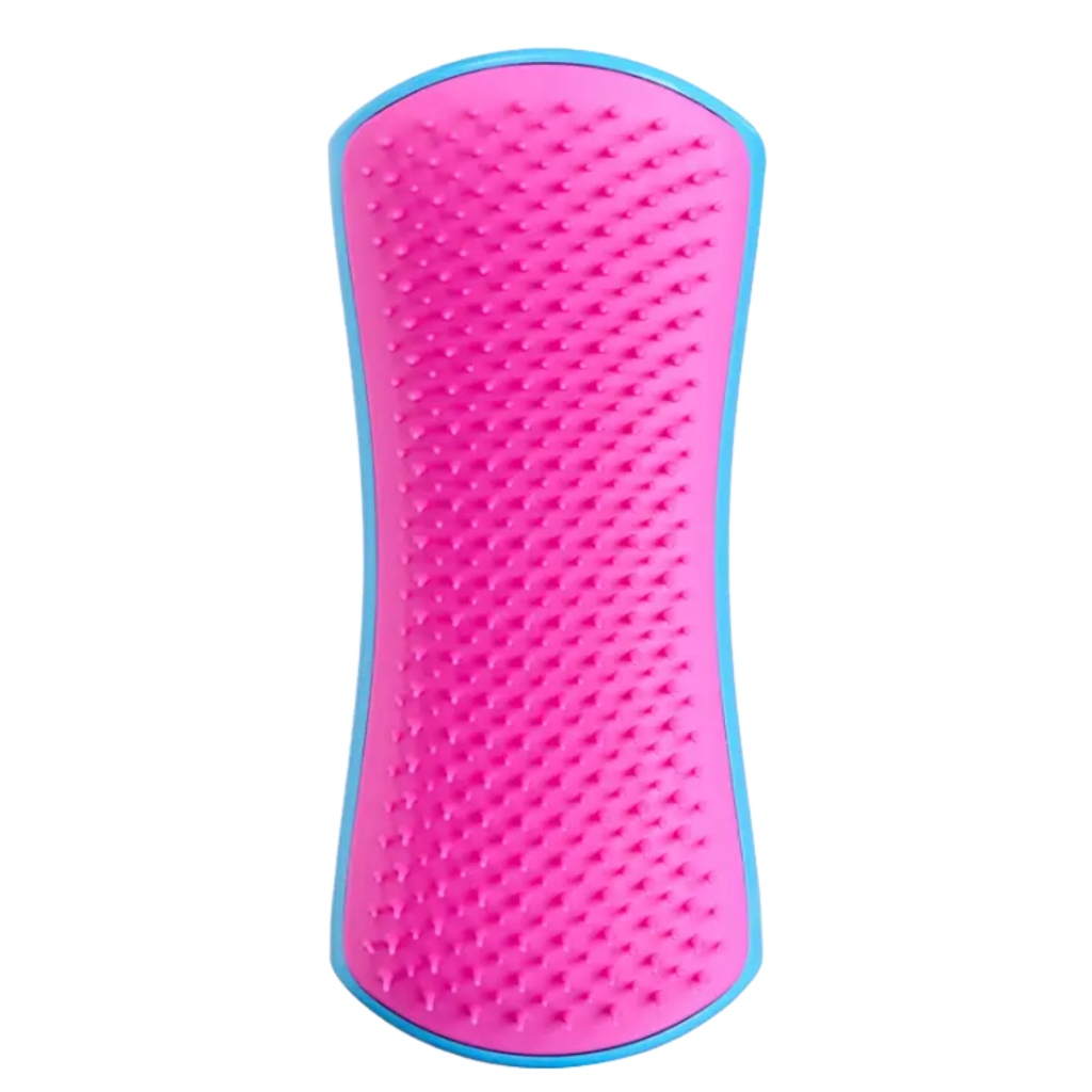 PET TEEZER De-Shedding Tüy Toplayıcı Büyük Irk Köpek Bakım Fırçası 14,7x6,4cm (Pembe)