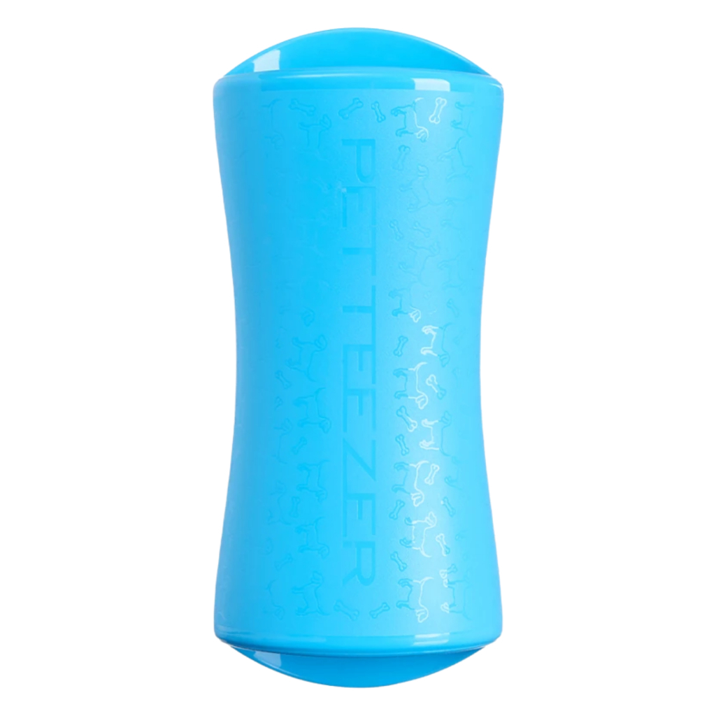 PET TEEZER De-Shedding Tüy Toplayıcı Büyük Irk Köpek Bakım Fırçası 14,7x6,4cm (Pembe)