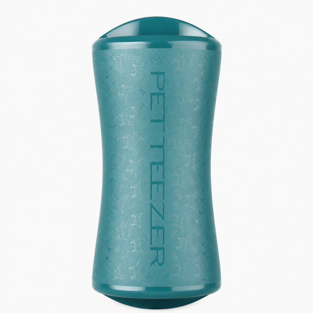 PET TEEZER Detangling Dolaşık Açıcı Küçük Irk Köpek Bakım Fırçası 11,7x5cm (Mavi)