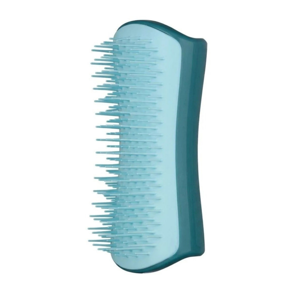 PET TEEZER Detangling Dolaşık Açıcı Küçük Irk Köpek Bakım Fırçası 11,7x5cm (Mavi)
