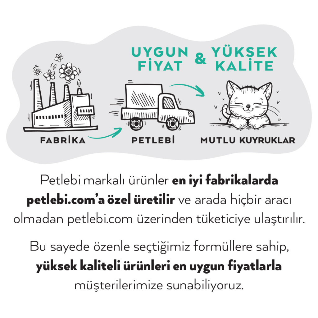 Petlebi Karışık Çeşitli Krema Kedi Ödül Maması 14gr (60 Adet)