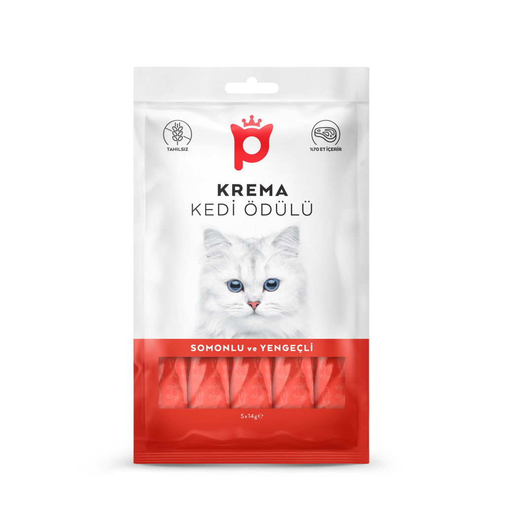 Petlebi Karışık Çeşitli Krema Kedi Ödül Maması 14gr (90 Adet)