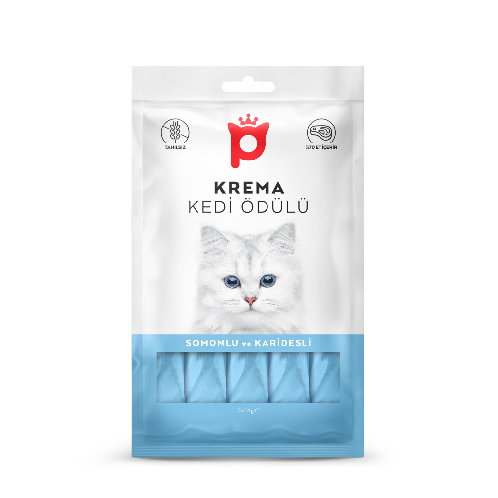 Petlebi Karışık Çeşitli Krema Kedi Ödül Maması 14gr (90 Adet)