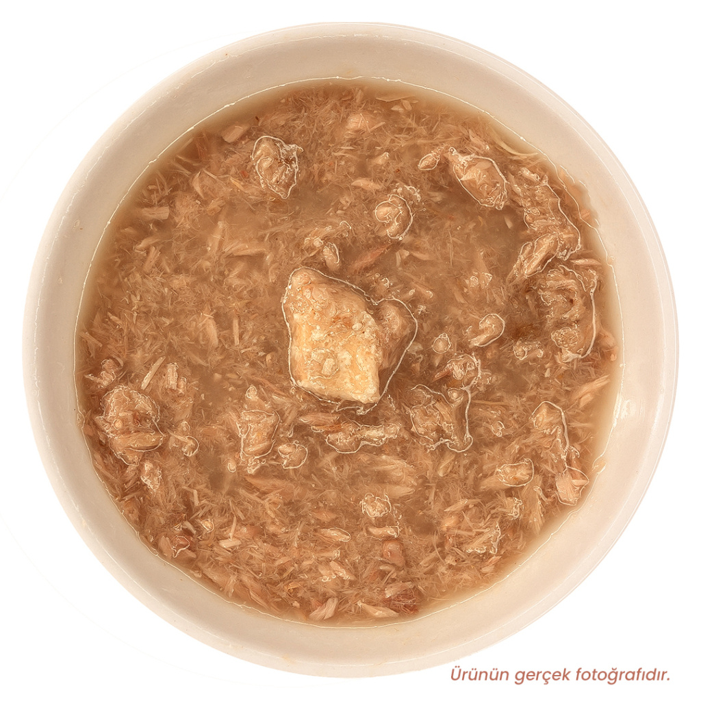 Petlebi Sos İçinde Fileto Taze Ton Balıklı ve Somonlu Kedi Konservesi 70gr (12 Adet)