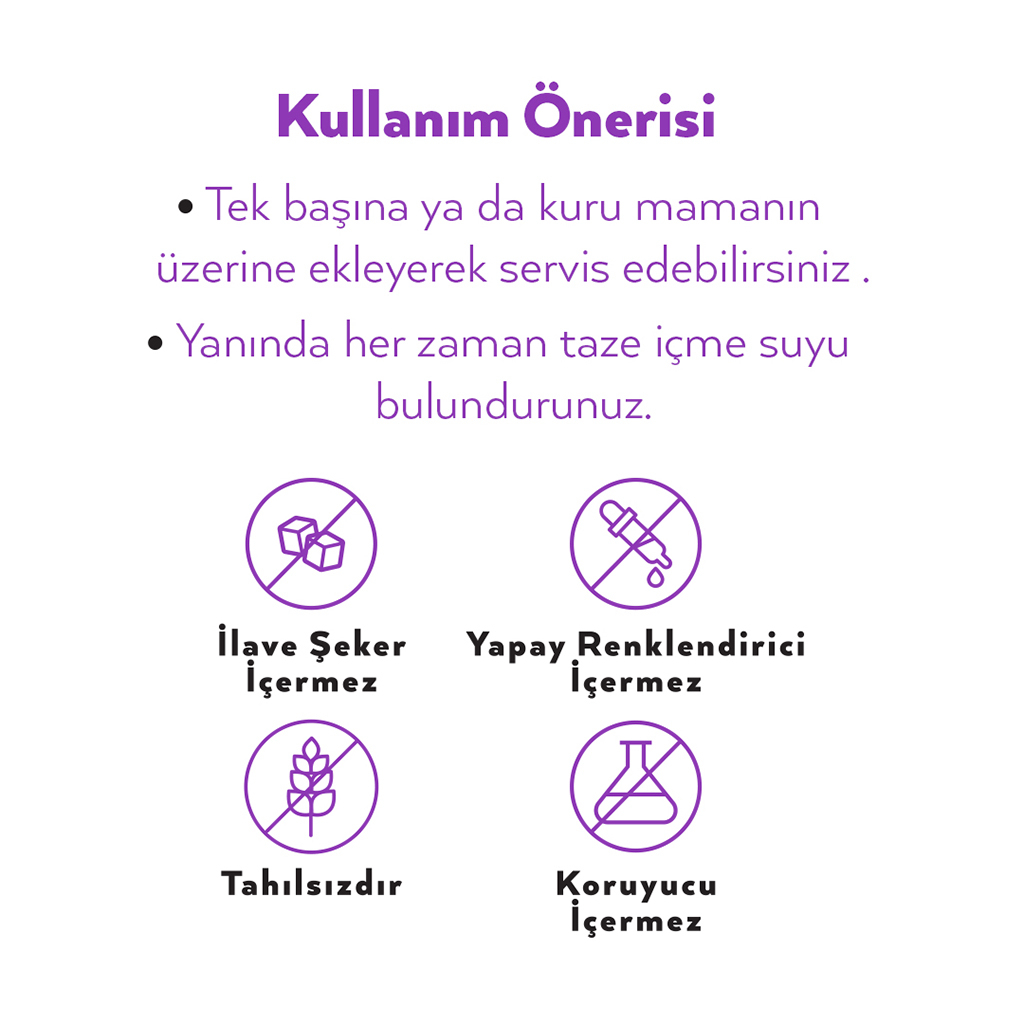 Petlebi Sos içinde Tiftiklenmiş Taze Ördek Etli Kedi Konservesi 70gr