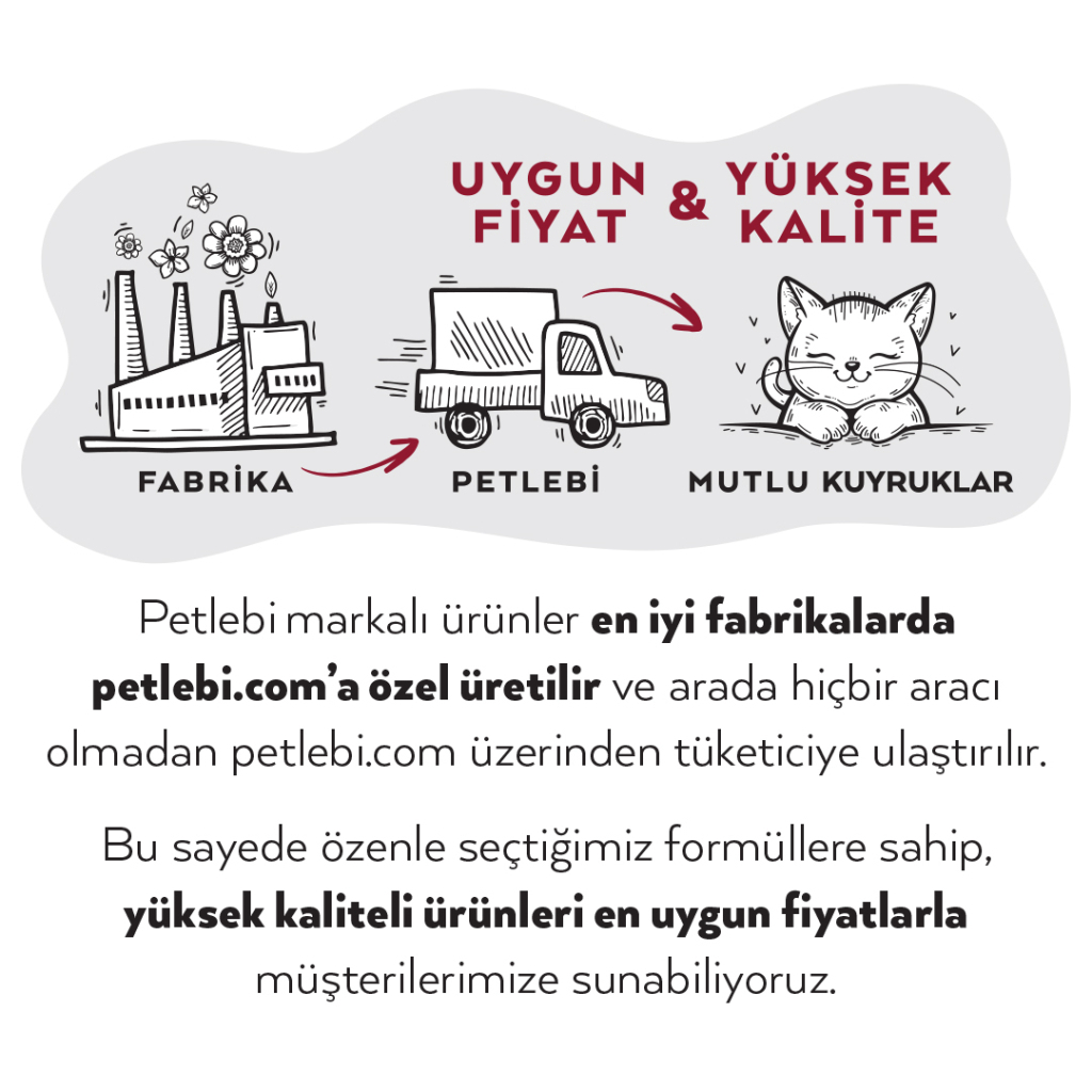 Petlebi Sos İçinde Fileto Taze Ton Balıklı ve Karidesli Kedi Konservesi 70gr (24 Adet)