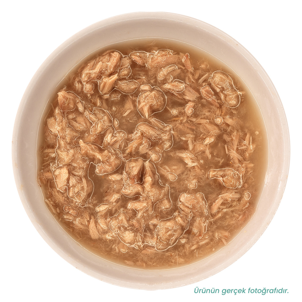 Petlebi Sos İçinde Fileto Taze Ton Balıklı Kedi Konservesi 70gr (24 Adet)