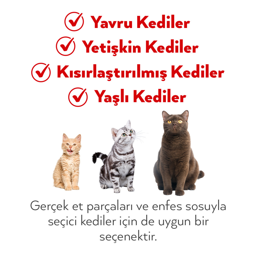 Petlebi Sos İçinde Tiftiklenmiş Taze Tavuk Etli ve Karidesli Kedi Konservesi 70gr (24 Adet)