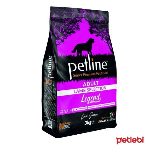 Petline Legend Lamb Selection Kuzu Etli Düşük Tahıllı Yetişkin Köpek Maması 3kg