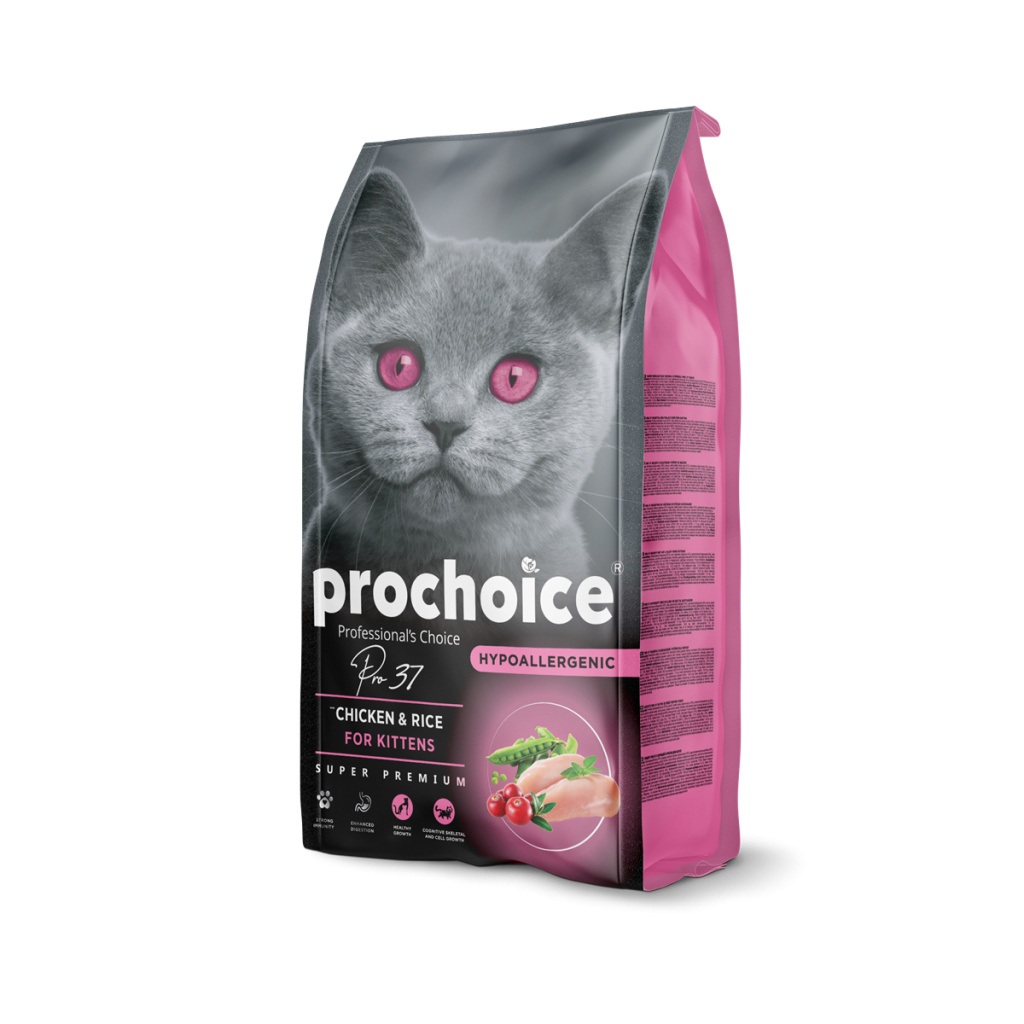 ProChoice 37 Tavuklu ve Pirinçli Yavru Kedi Maması 2kg