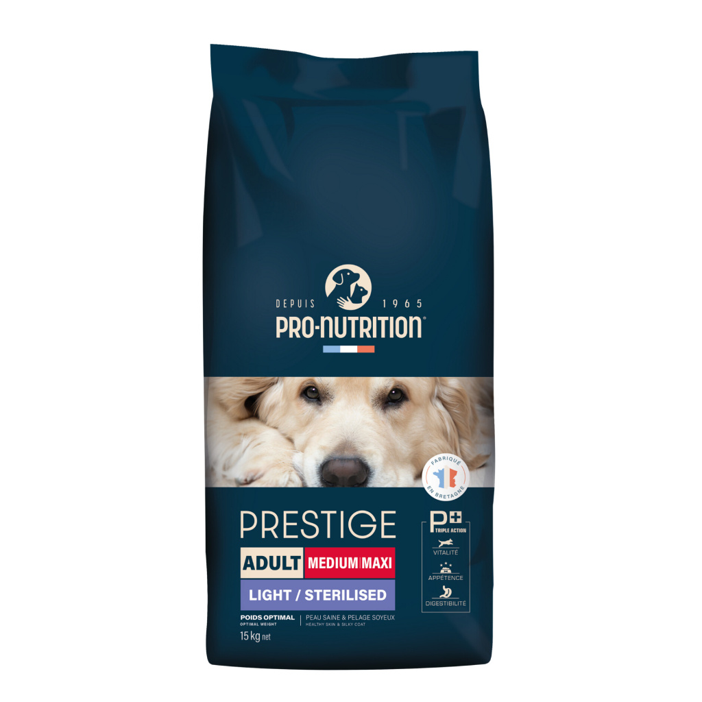 PRO-NUTRITION Prestige Light Kısırlaştırılmış Orta ve Büyük Irk Yetişkin Köpek Maması 15kg
