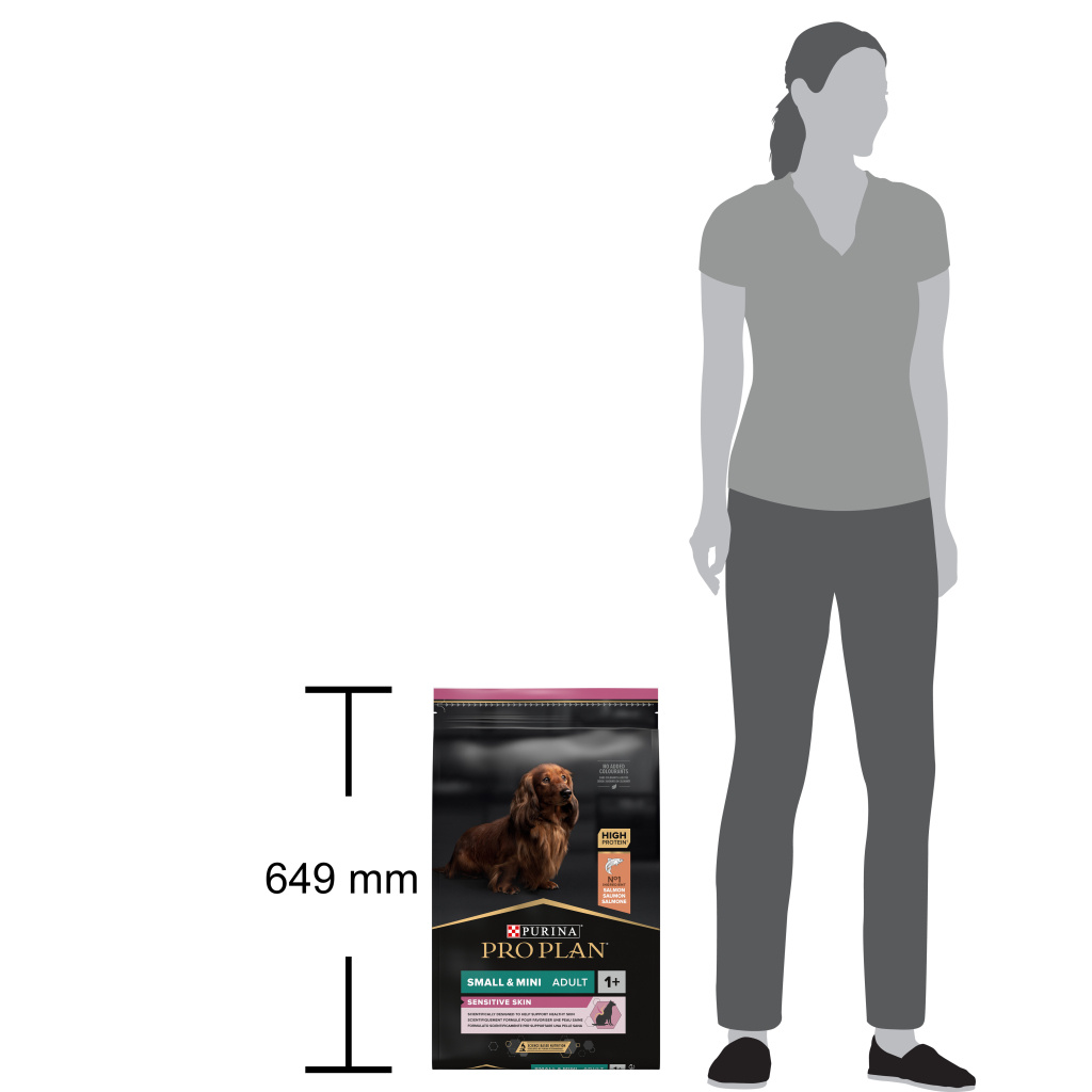Pro Plan Sensitive Skin Somonlu Küçük Irk Yetişkin Köpek Maması 7kg