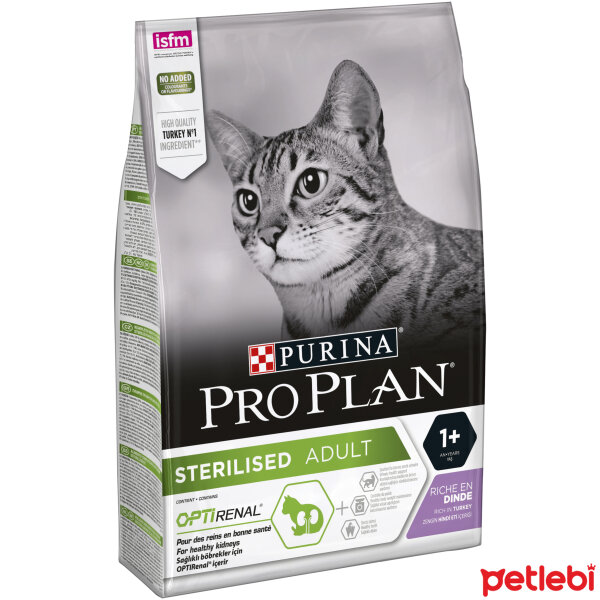 Pro Plan Hindili Kısırlaştırılmış Kedi Maması 3kg