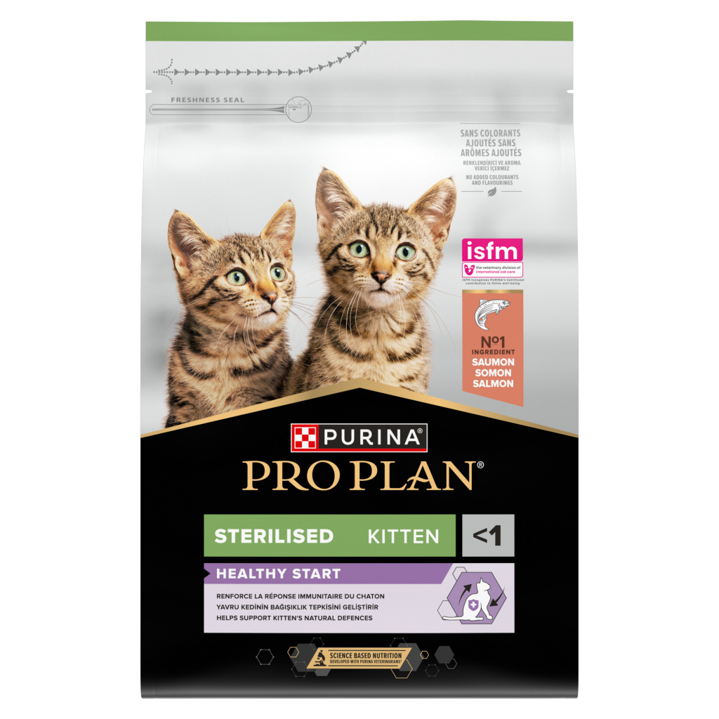 Pro Plan Somonlu Kısırlaştırılmış Yavru Kedi Maması 3kg