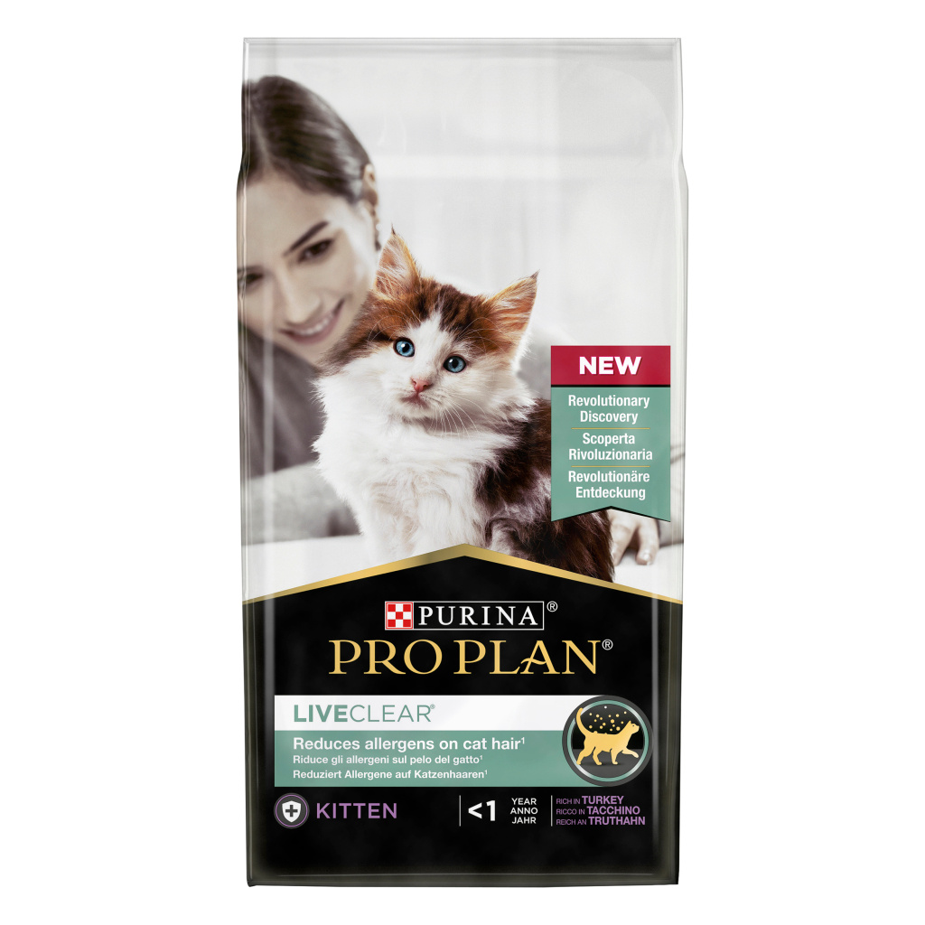 Pro Plan LiveClear Hindili Alerjen Azaltan Yavru Kedi Maması 1,4kg