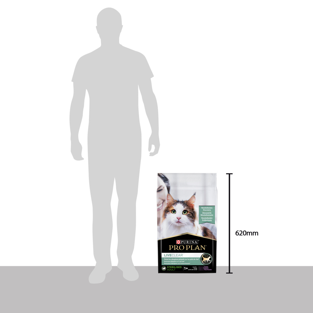 Pro Plan LiveClear Hindili Alerjen Azaltan Kısırlaştırılmış Kedi Maması 7kg