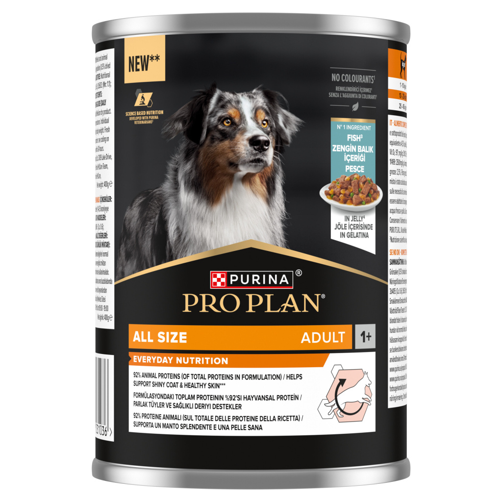 Pro Plan Jöle İçinde Balıklı Yetişkin Köpek Konservesi 400gr