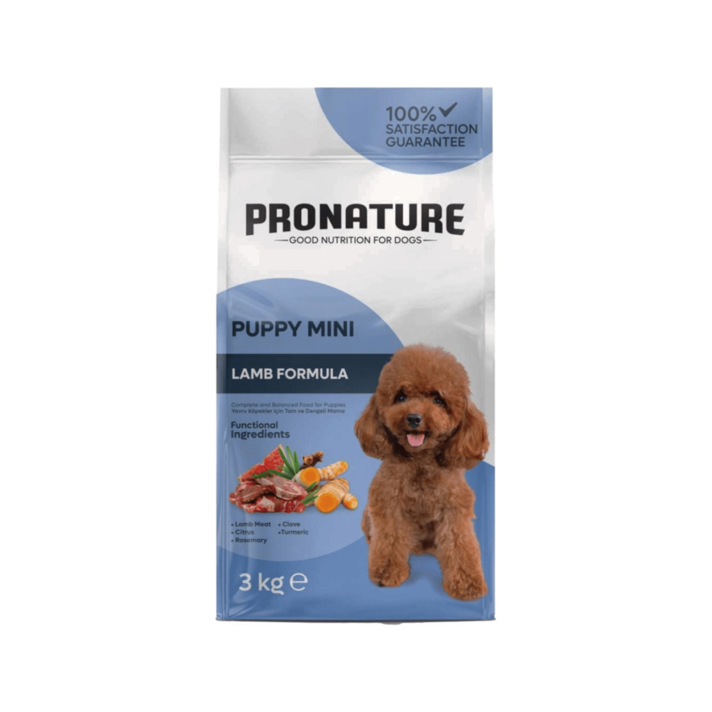 Pronature Küçük Irk Kuzulu ve Pirinçli Yavru Köpek Maması 3kg