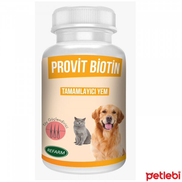 Profarm Provit Biotin Kedi ve Köpek Tüy Sağlığı Güçlendirici Vitamin Tozu 100gr