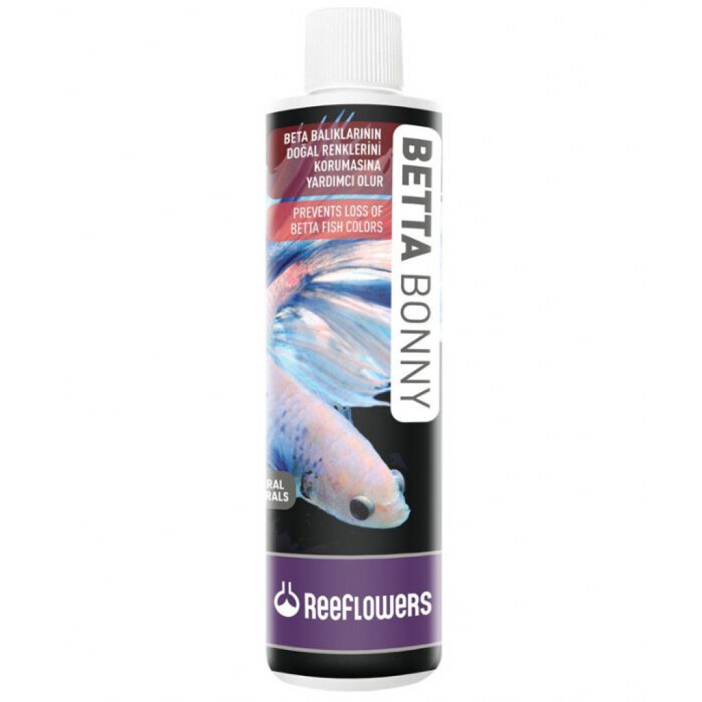 REEFLOWERS BettaBonny Betta Balıkları İçin Akvaryum Su Düzenleyici 85ml