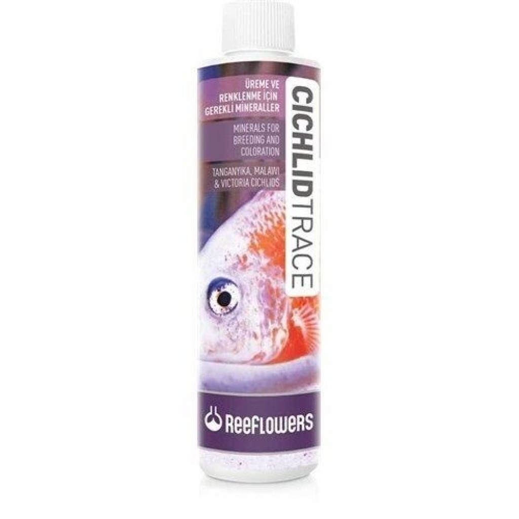 REEFLOWERS Cichlid Trace Mineral Destekli Akvaryum Su Düzenleyici 250ml