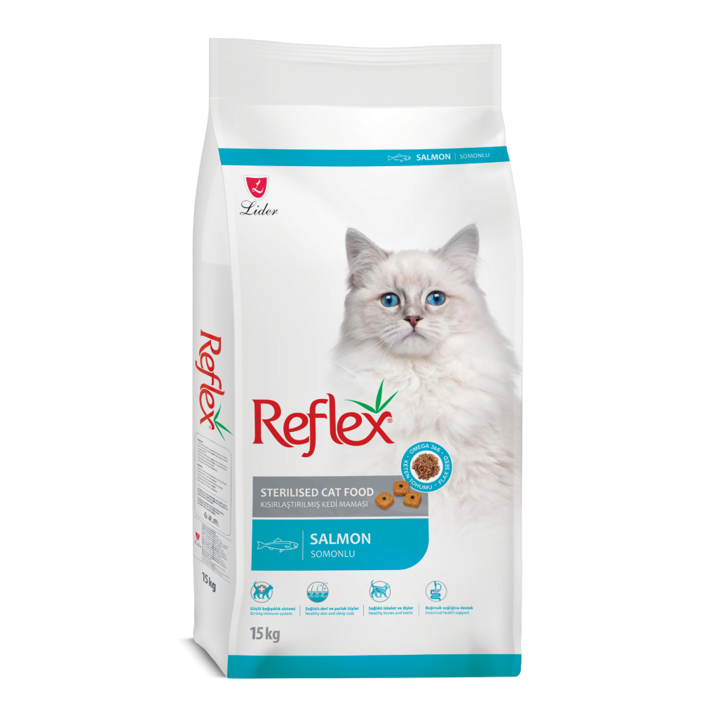 Reflex Somonlu Kısırlaştırılmış Kedi Maması 15kg