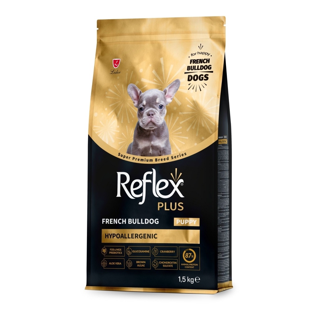 Reflex Plus Hipoalerjenik French Bulldog Yavru Köpek Maması 1,5kg