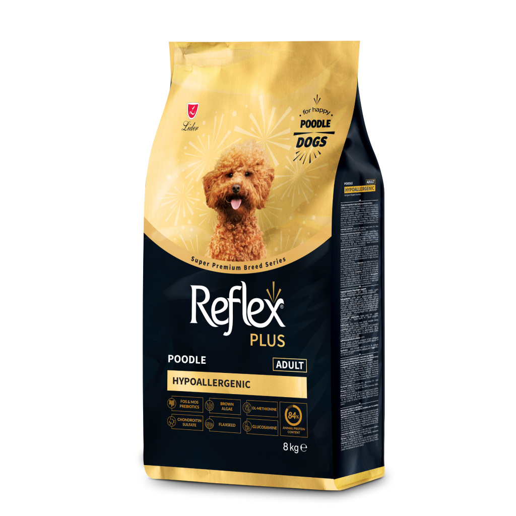 Reflex Plus Hipoalerjenik Poodle Yetişkin Köpek Maması 8kg