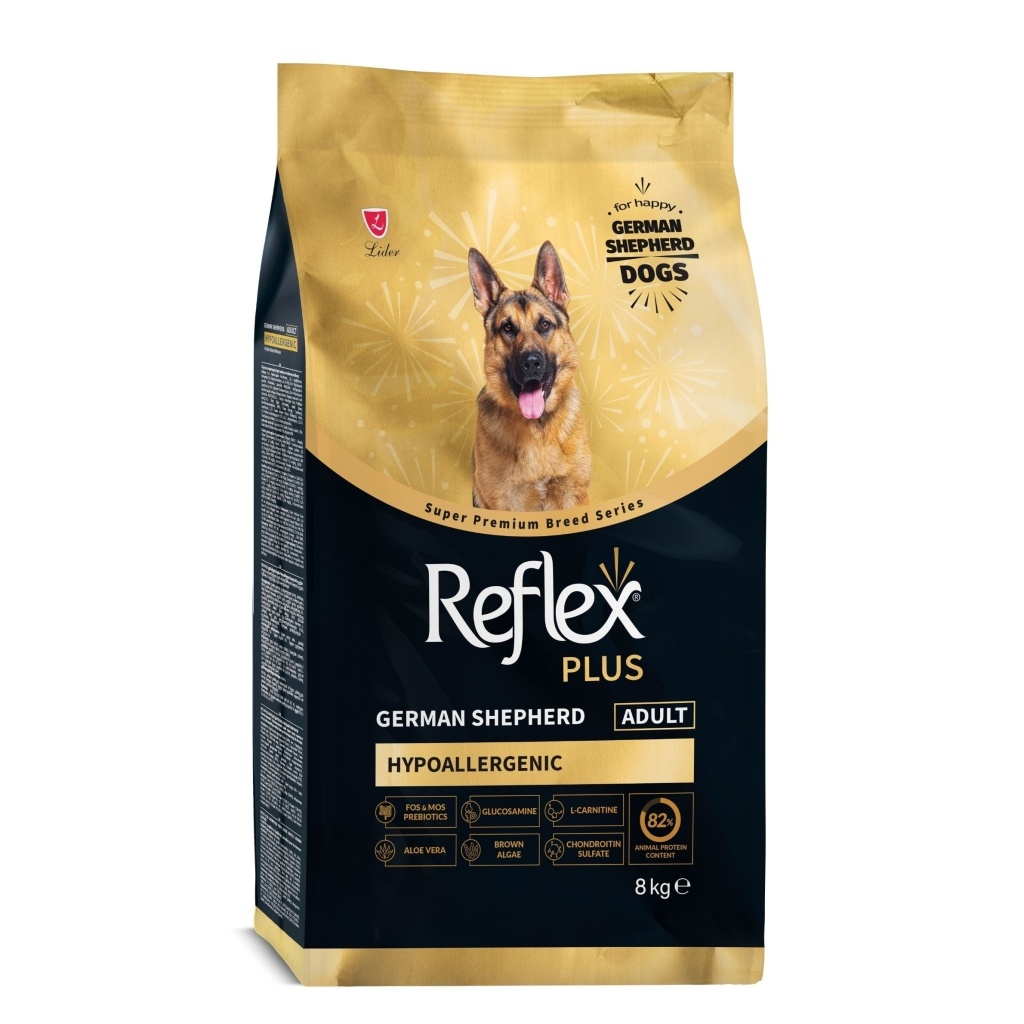 Reflex Plus Hipoalerjenik German Shepherd Yetişkin Köpek Maması 8kg