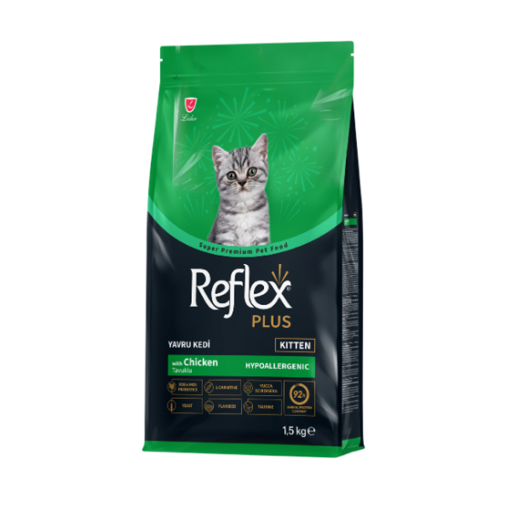 Reflex Plus Tavuklu Yavru Kedi Maması 1,5kg