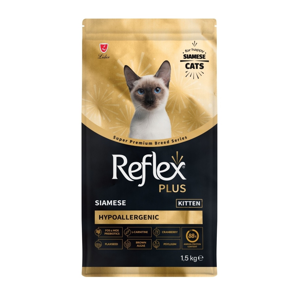 Reflex Plus Hipoalerjenik Siamese Yavru Kedi Maması 1,5kg
