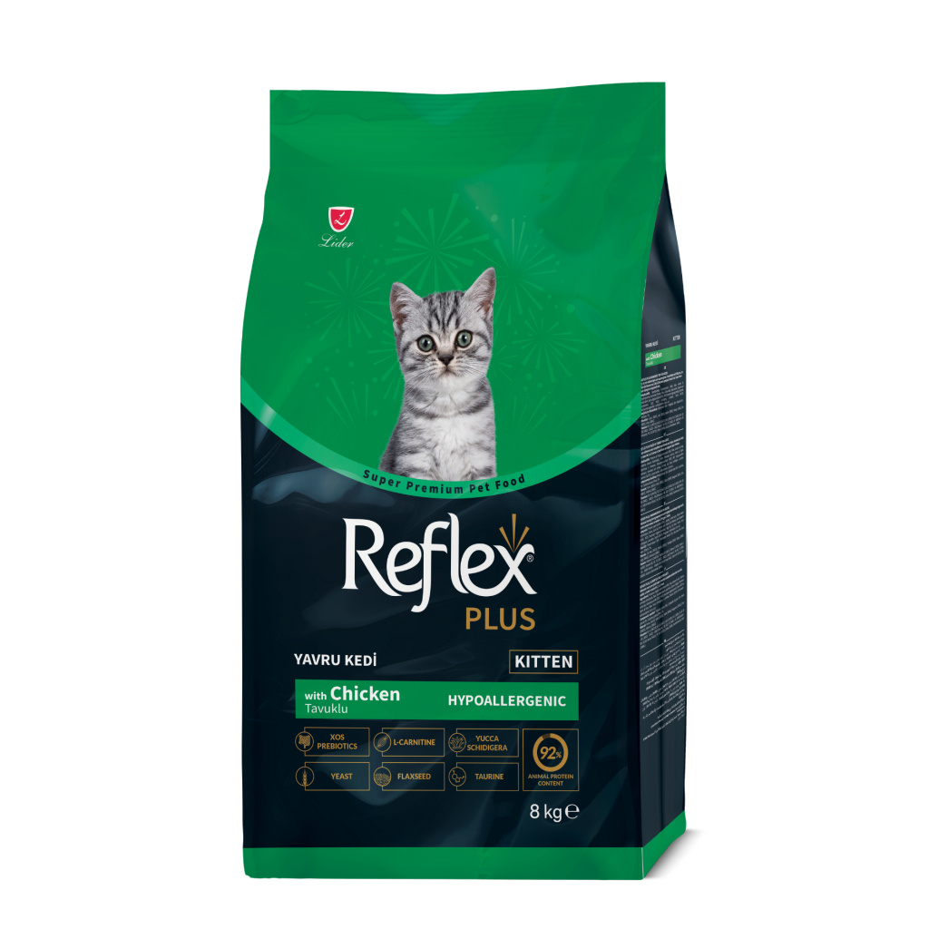 Reflex Plus Tavuklu Yavru Kedi Maması 8kg