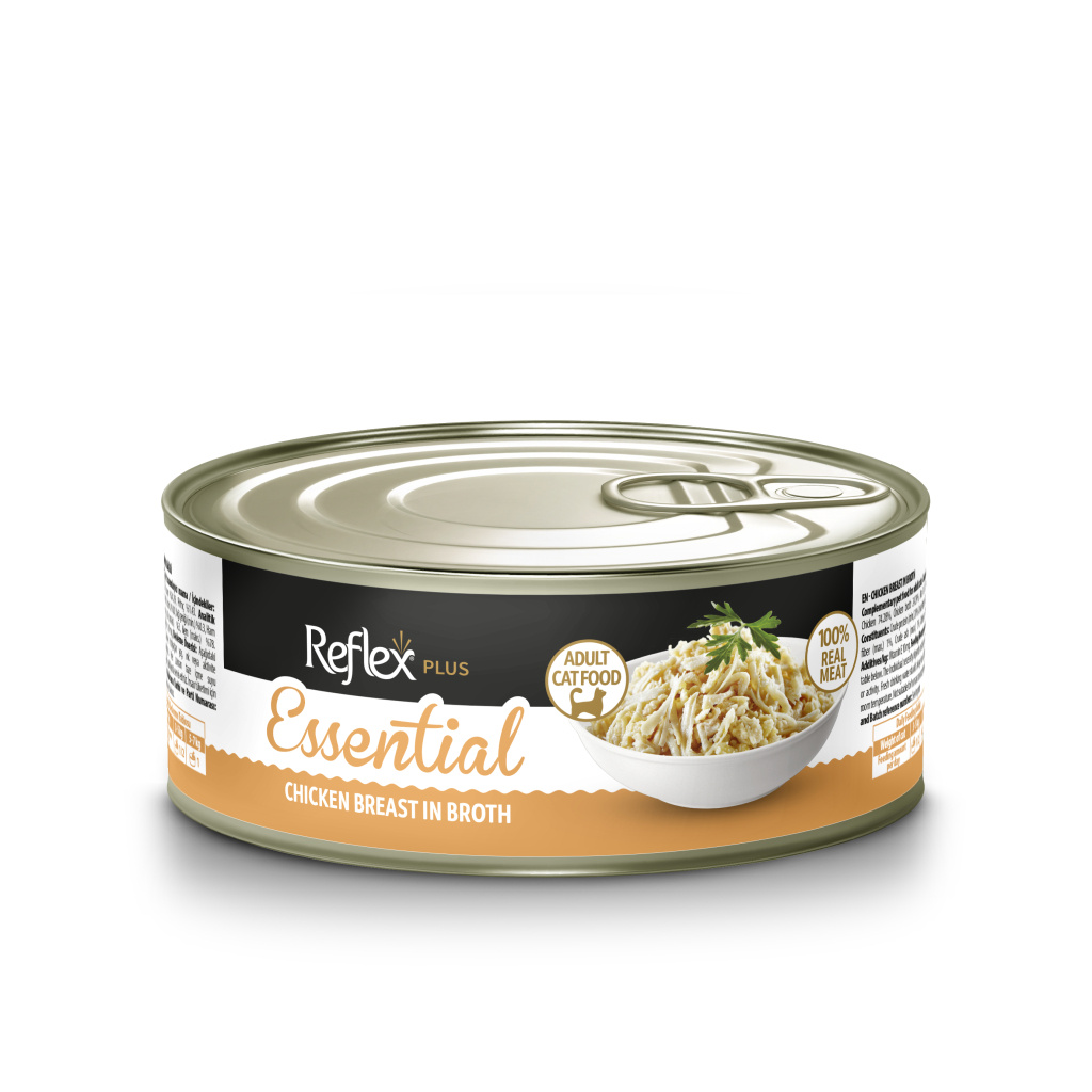 Reflex Plus Essential Tavuk Göğüslü Yetişkin Kedi Konservesi 70gr