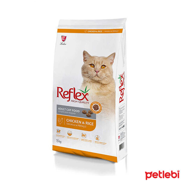Reflex Tavuklu ve Pirinçli Yetişkin Kedi Maması 15kg