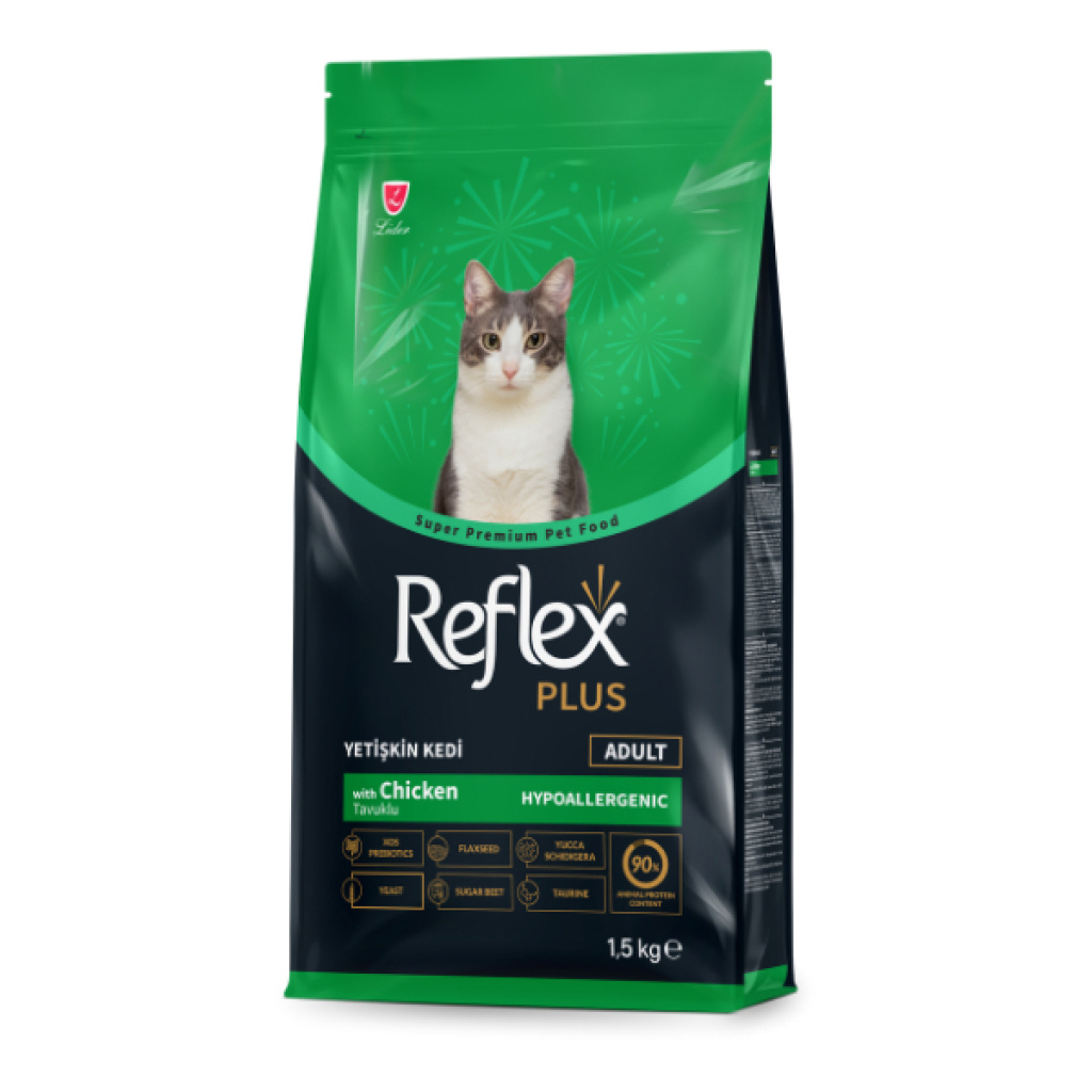 Reflex Plus Tavuklu Yetişkin Kedi Maması 1,5kg