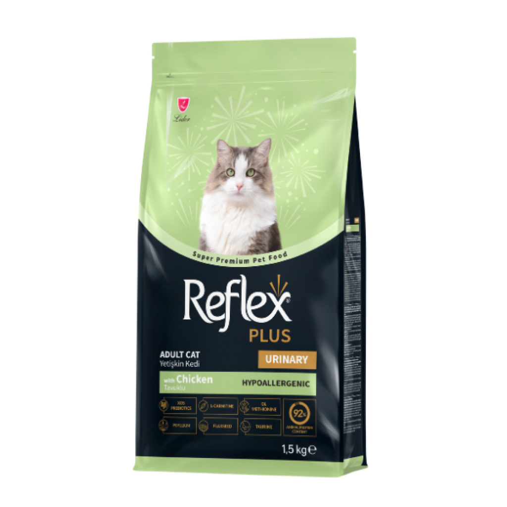 Reflex Plus Urinary Tavuklu Yetişkin Kedi Maması 1,5kg