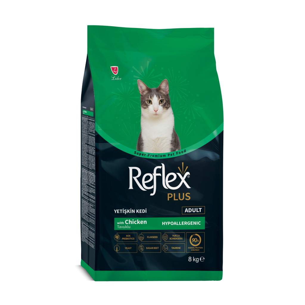 Reflex Plus Tavuklu Yetişkin Kedi Maması 8kg