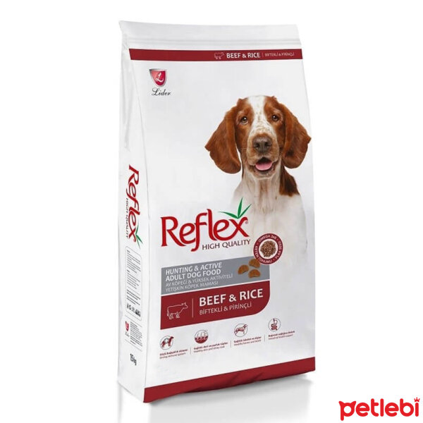 Reflex Active Biftekli Yetişkin Köpek Maması 15kg