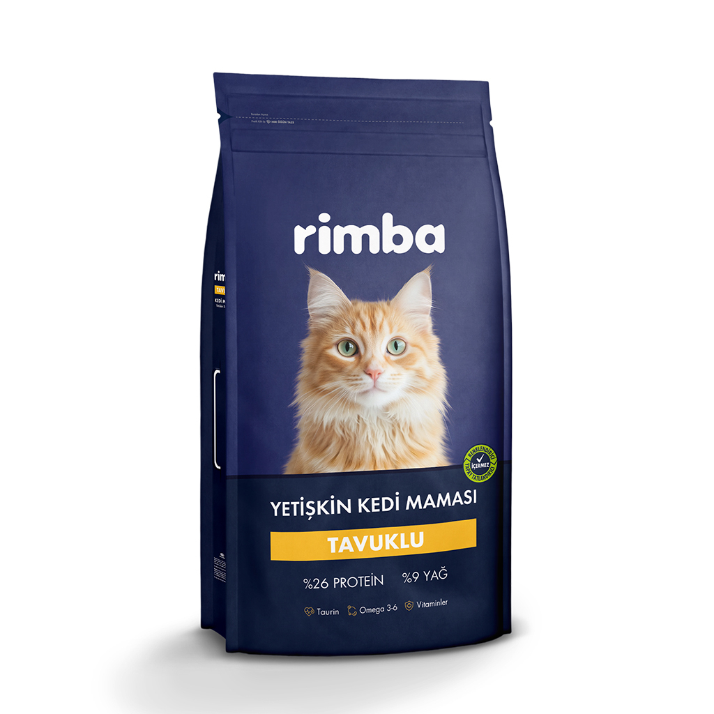 Rimba Tavuklu Yetişkin Kedi Maması 10kg