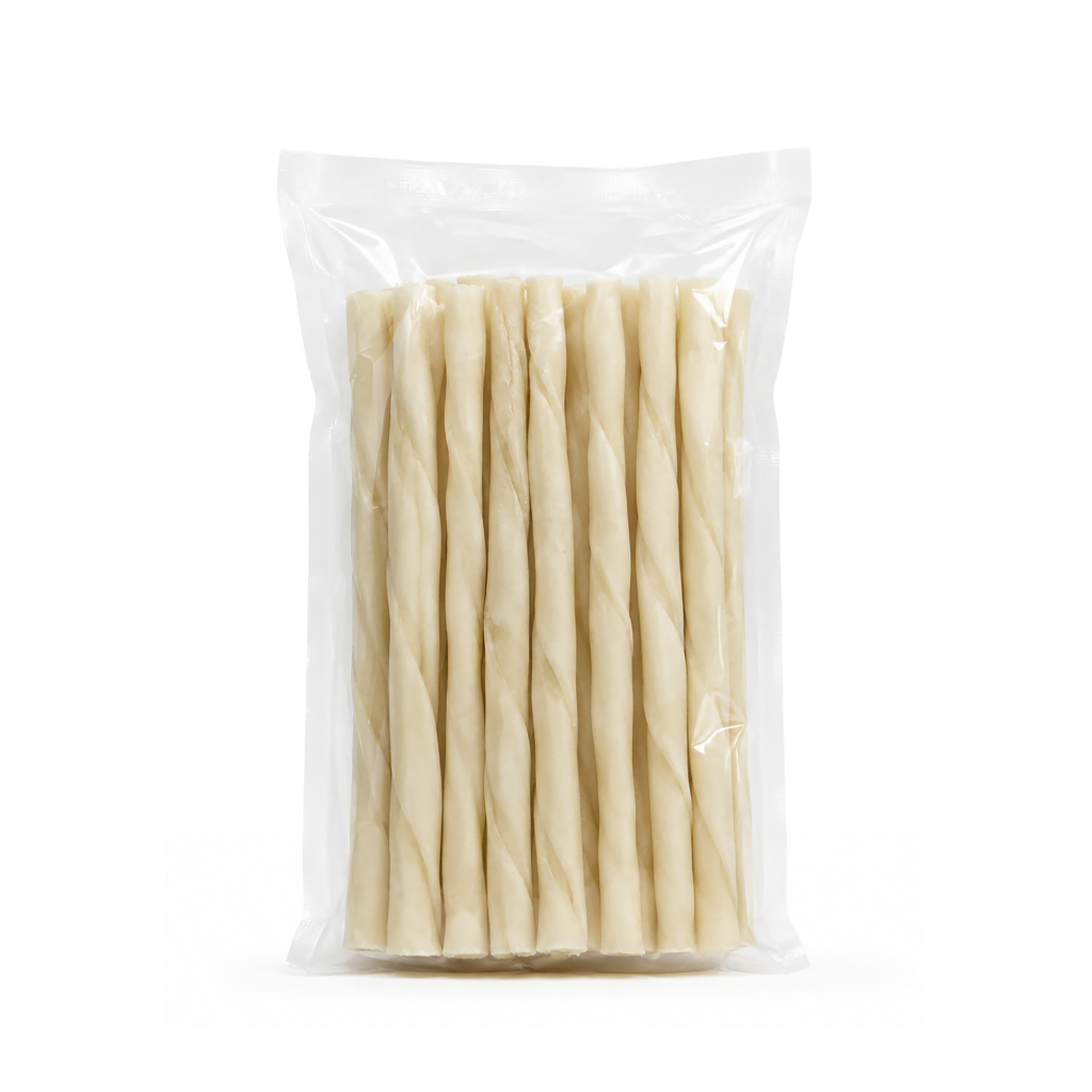 Rimba Naturel Beyaz Burgu Çubuk 125gr (25'li)