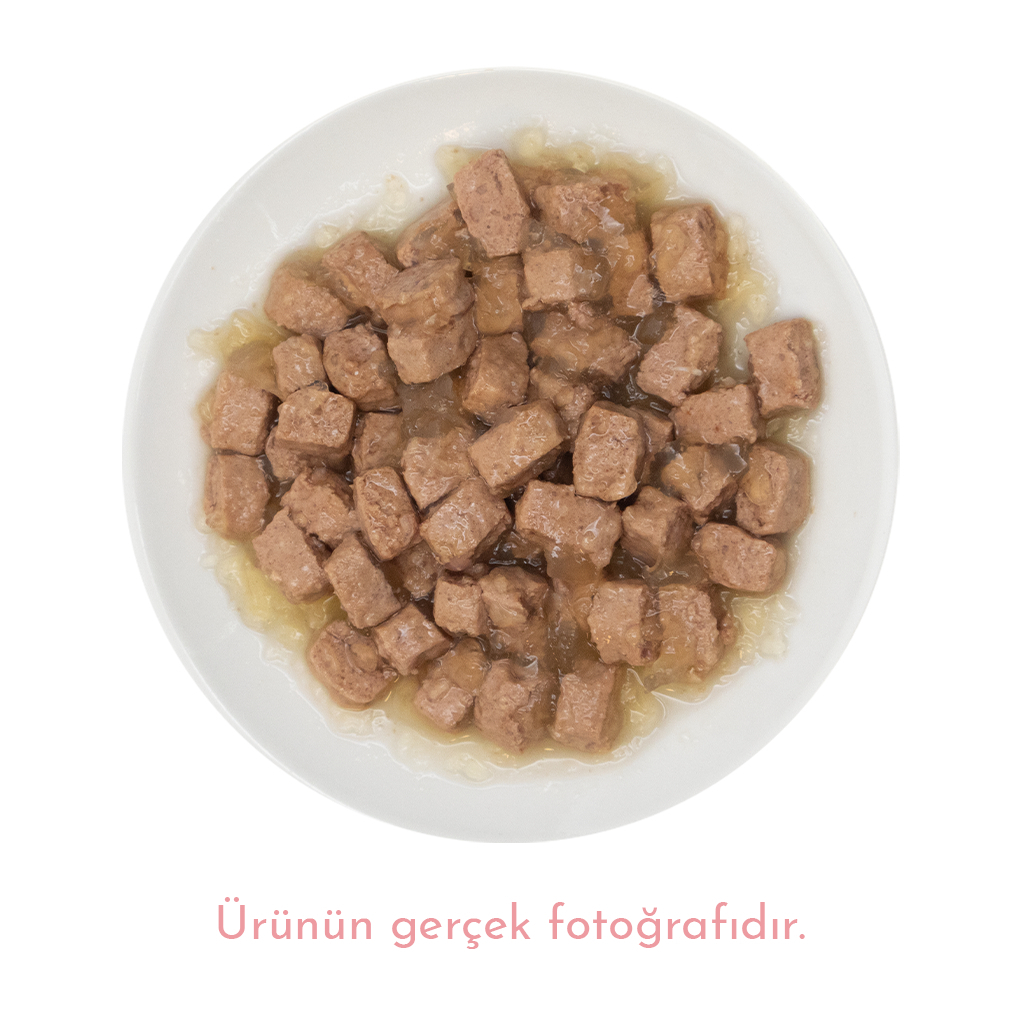 Rimba Jöle İçinde Parça Somon Balıklı Tahılsız Kedi Konservesi 85gr