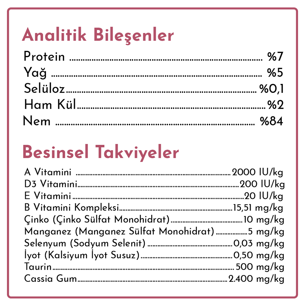 Rimba Jöle İçinde Parça Sığır Etli Tahılsız Kedi Konservesi 85gr