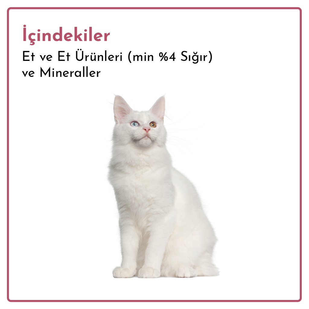 Rimba Jöle İçinde Parça Sığır Etli Kedi Konservesi 85gr