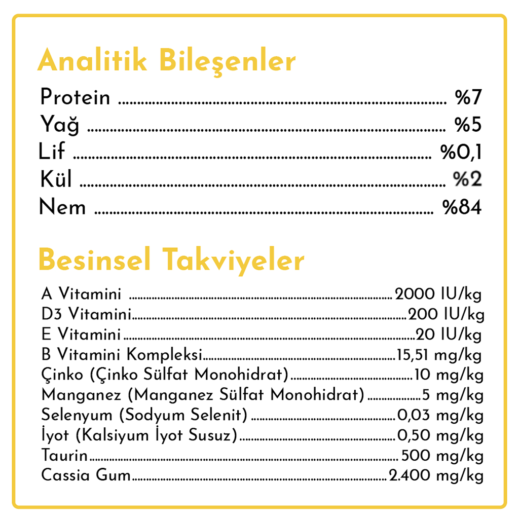 Rimba Jöle İçinde Parça Tavuk Etli Kedi Konservesi 85gr