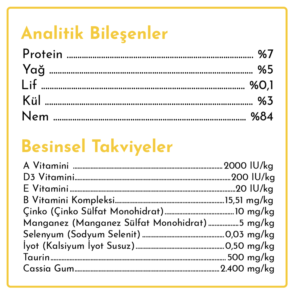Rimba Jöle İçinde Parça Tavuk Etli Tahılsız Kedi Konservesi 85gr