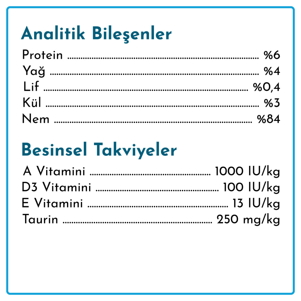 Rimba Sos İçinde Parçalı Ton Balıklı Kedi Konservesi 400gr (12 Adet)