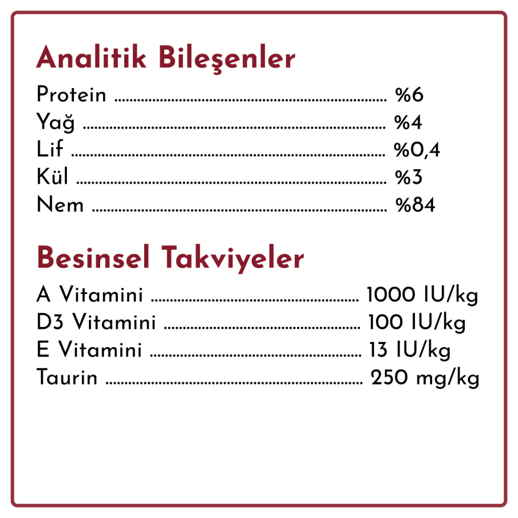 Rimba Sos İçinde Parçalı Sığırlı Kedi Konservesi 400gr (12 Adet)