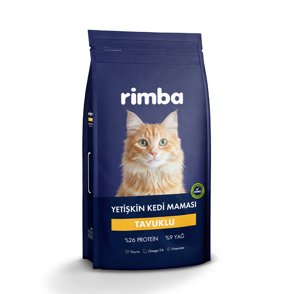 Rimba Tavuklu Yetişkin Kedi Maması 10kg