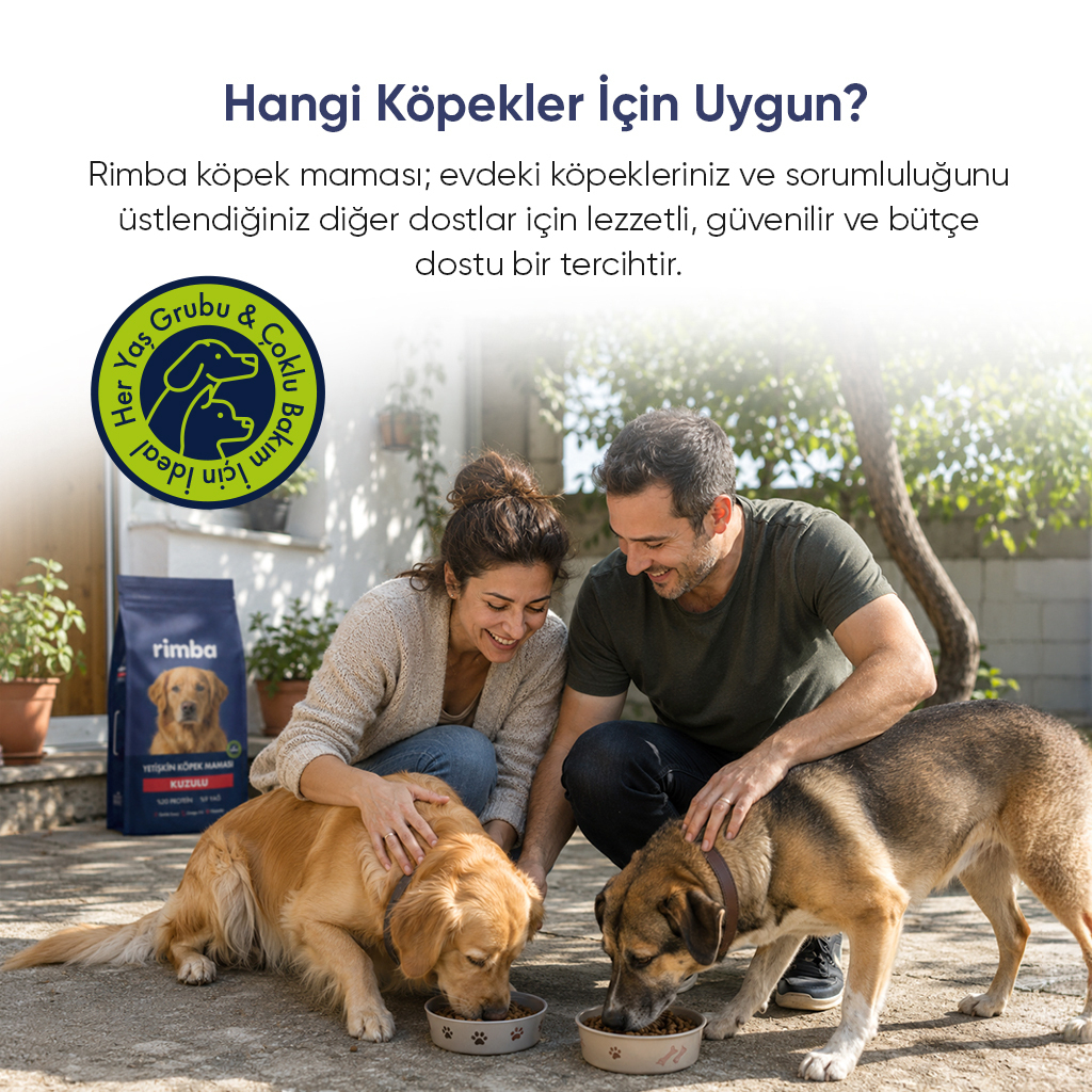 Rimba Kuzulu Yetişkin Köpek Maması 10kg