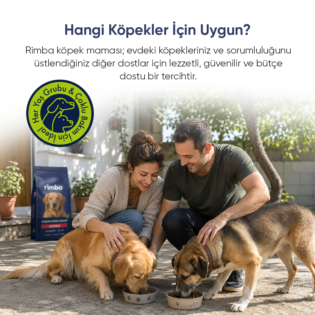 Rimba Kuzulu Yetişkin Köpek Maması 10kg